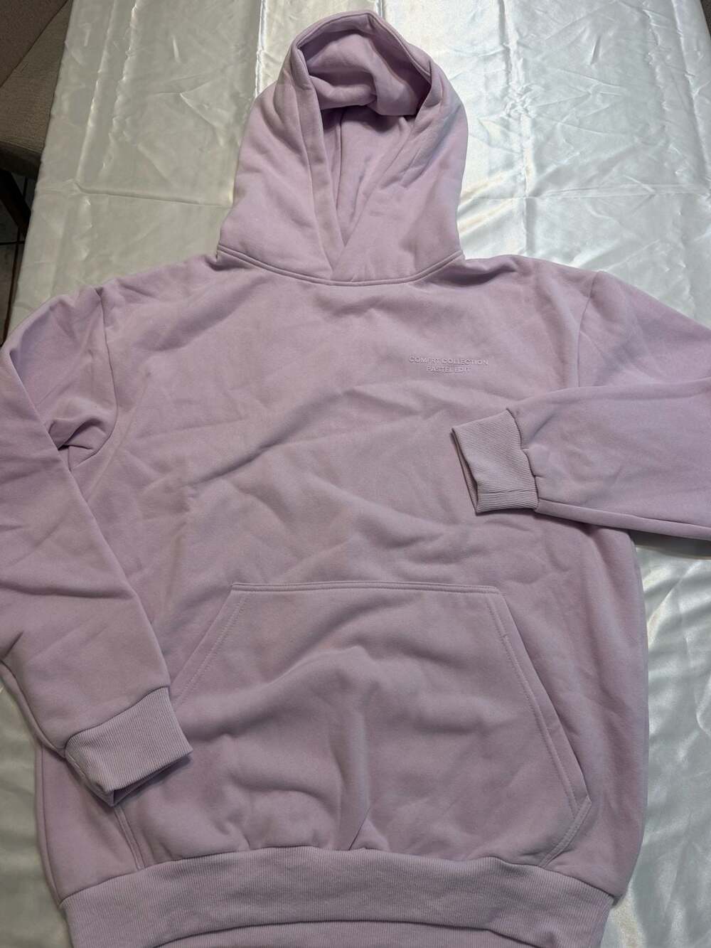 Comfrt Pastel Collection Pastel Edit Hoodie Opal Size M